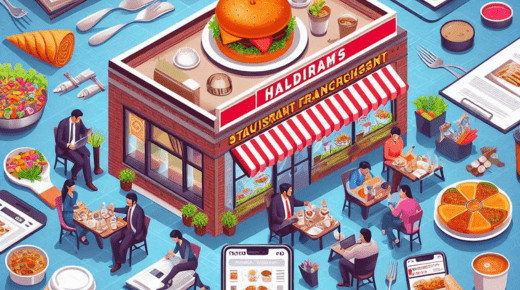 haldiram's franchise cost